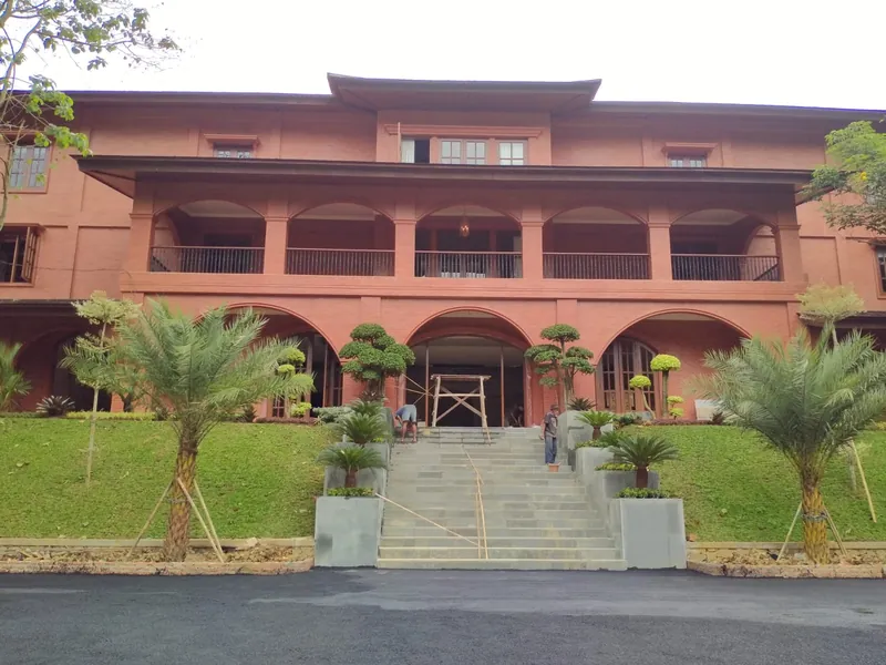 Foto proyek Gedung Perpustakaan Hambalang, Hambalang, Jawa Barat (foto 1)