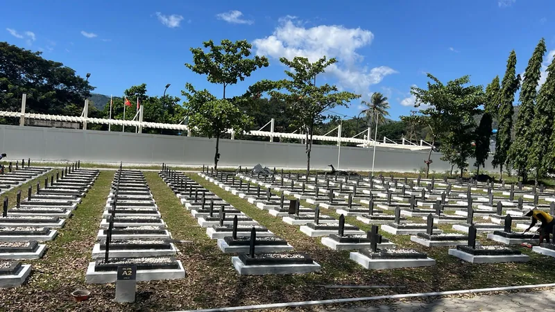 Foto proyek Pemugaran Taman Makam, Timor Leste (foto 1)