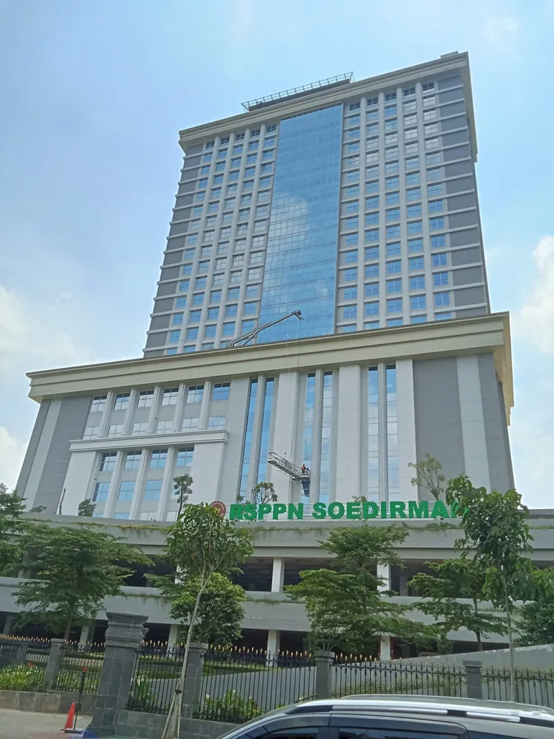 Foto proyek RSPPN Soedirman, Bintaro, Jakarta Selatan (foto 1)